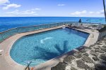 Beautiful ocean side pool with AMAZING views